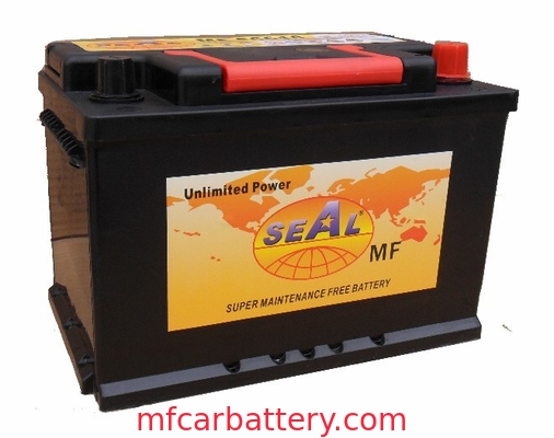 bateria de carro de 12v MF56638, AH bateria de carro 66 selada preto para Audi, Ford, Volvo