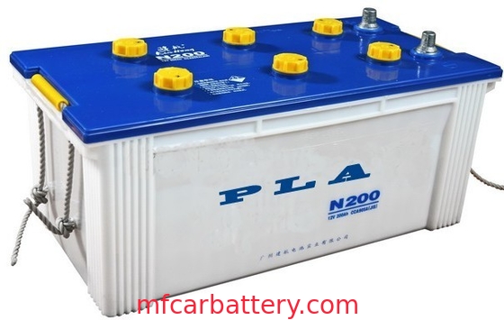 N150 acidificado ao chumbo selou a bateria carregada seca do PLA/OEM da bateria de JIS para o caminhão